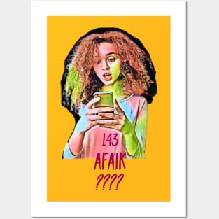 143 AFAIK ??? Posters and Art